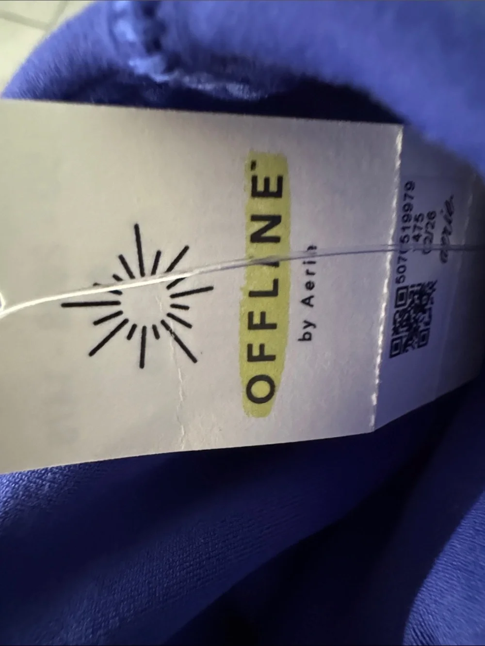 OFFLINE By Aerie Real Me XTRA High Neck Longline Sports Bra